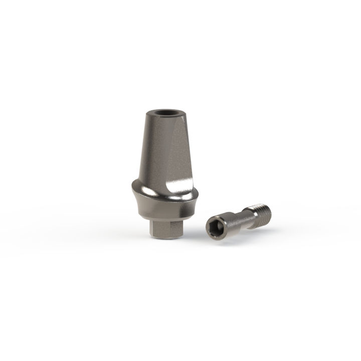 Titanium Implant Abutment Denteo Biotech Dental External Straight