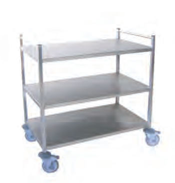 Service Trolley CI Series WEPPES Solutions Stainless Steel With