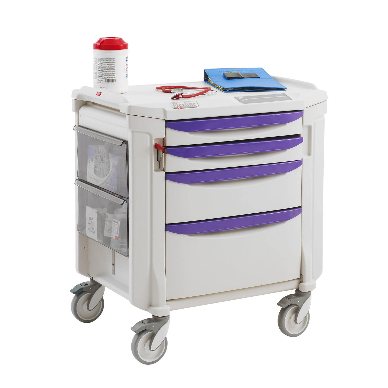 Treatment Trolley Flexline Weppes Solutions With Drawer