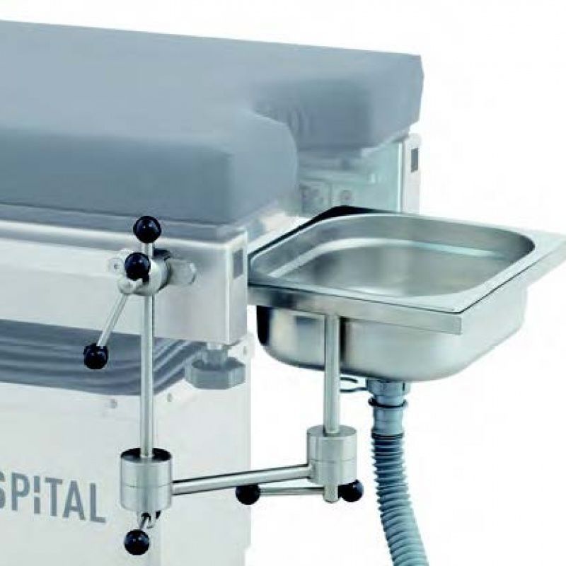 Surgery Table Mounted Surgical Basin Stand Ot Inspital Medical