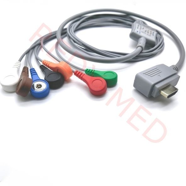 Cardiac Holter Monitor Ecg Cable Vc Si Shenzhen Redy Med