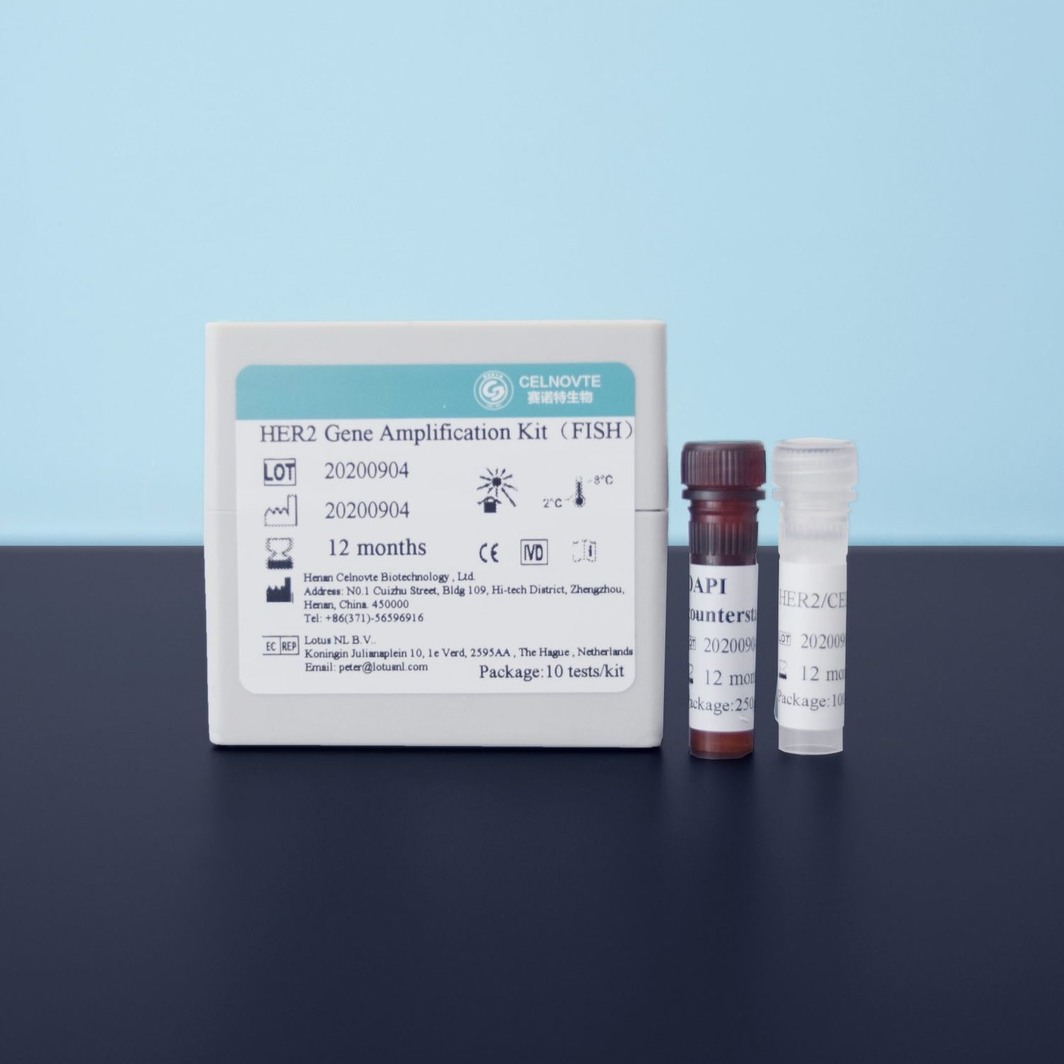 Typhoid Test Kit CF1001 Celnovte Biotechnology Co Ltd For