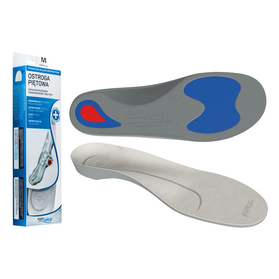 Orthopedic Insole With Plantar Pad Footwave Adult For Flat Feet