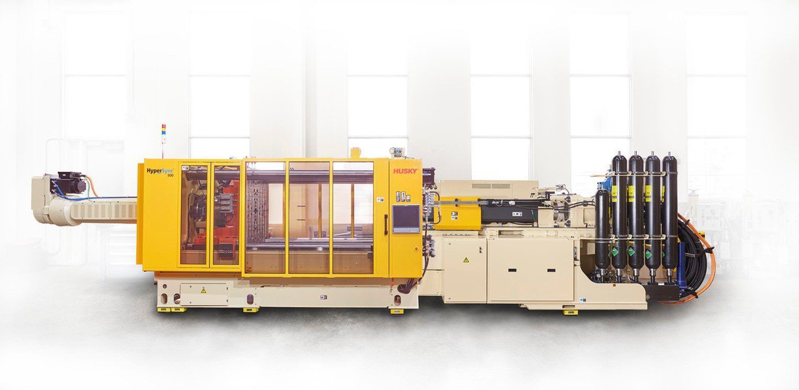 Horizontal Injection Molding Machine Hypersync Husky Injection