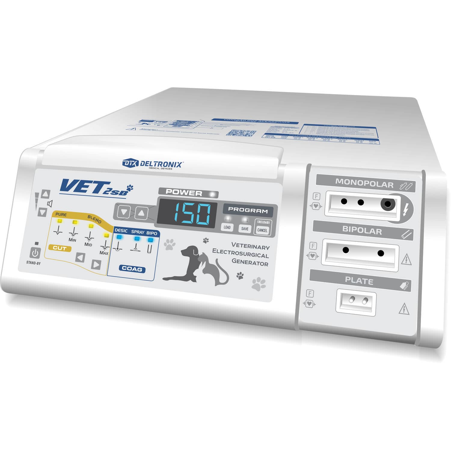 Monopolar Coagulation Electrosurgical Unit VET 2SB DELTRONIX