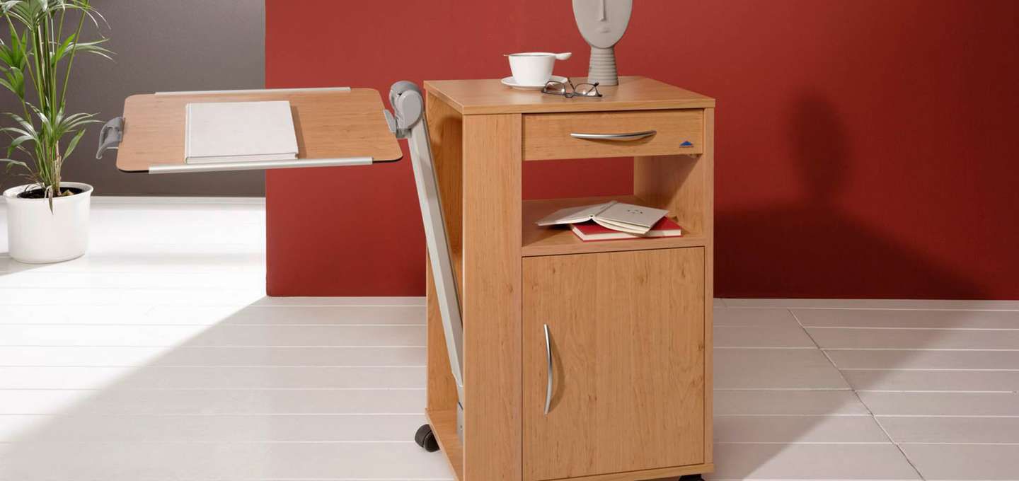 Bedside Cabinet On Casters Estrado Stiegelmeyer GmbH Co KG