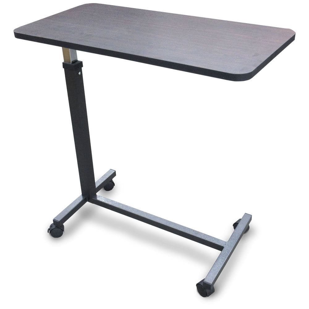 Overbed Table On Casters 770 872 AMG Medical Height Adjustable