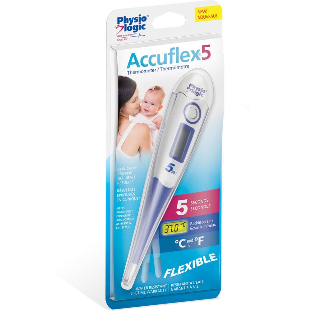 Fever Thermometer Accuflex 5 AMG Medical Digital Oral Underarm