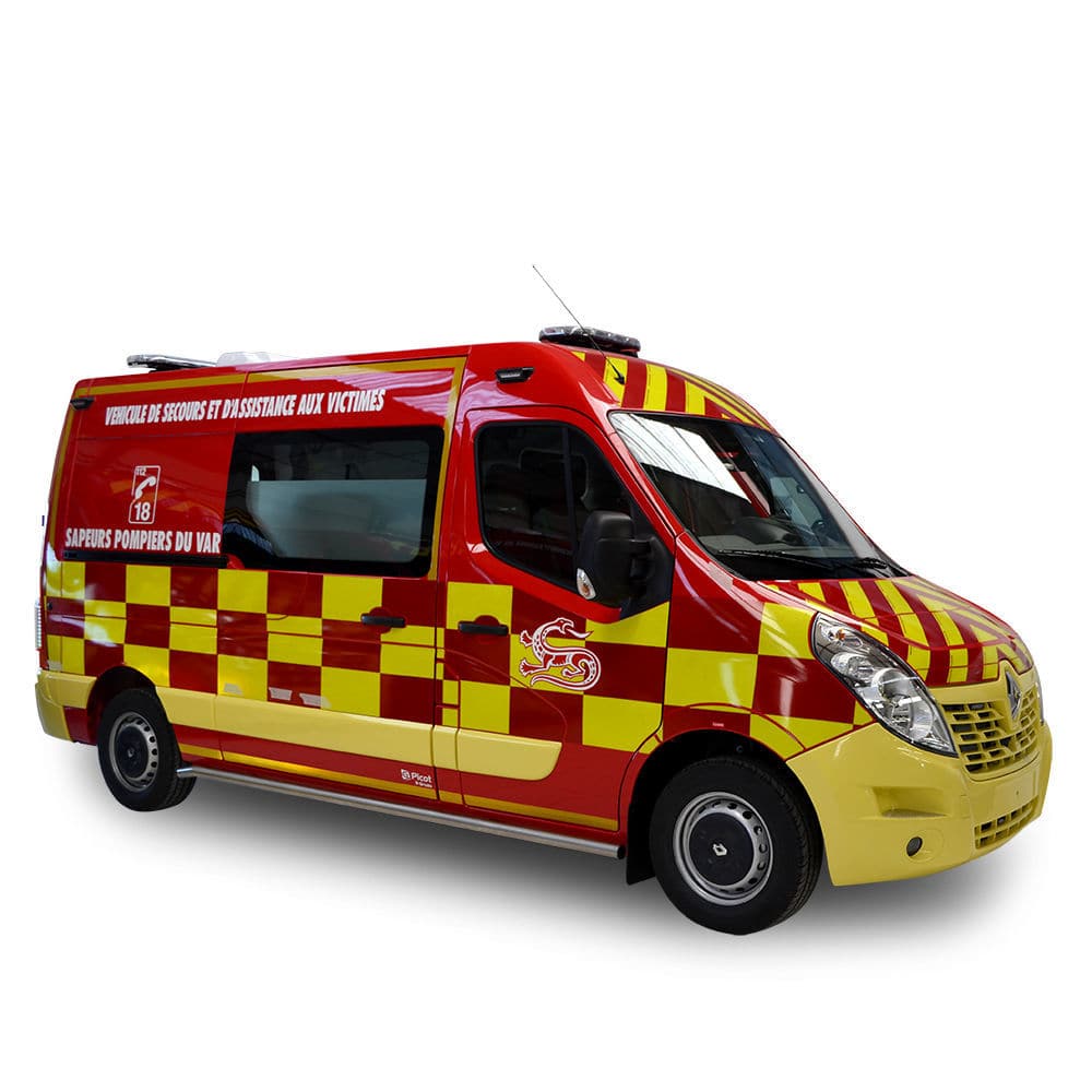 Rescue Ambulance Vsav Gruau Van