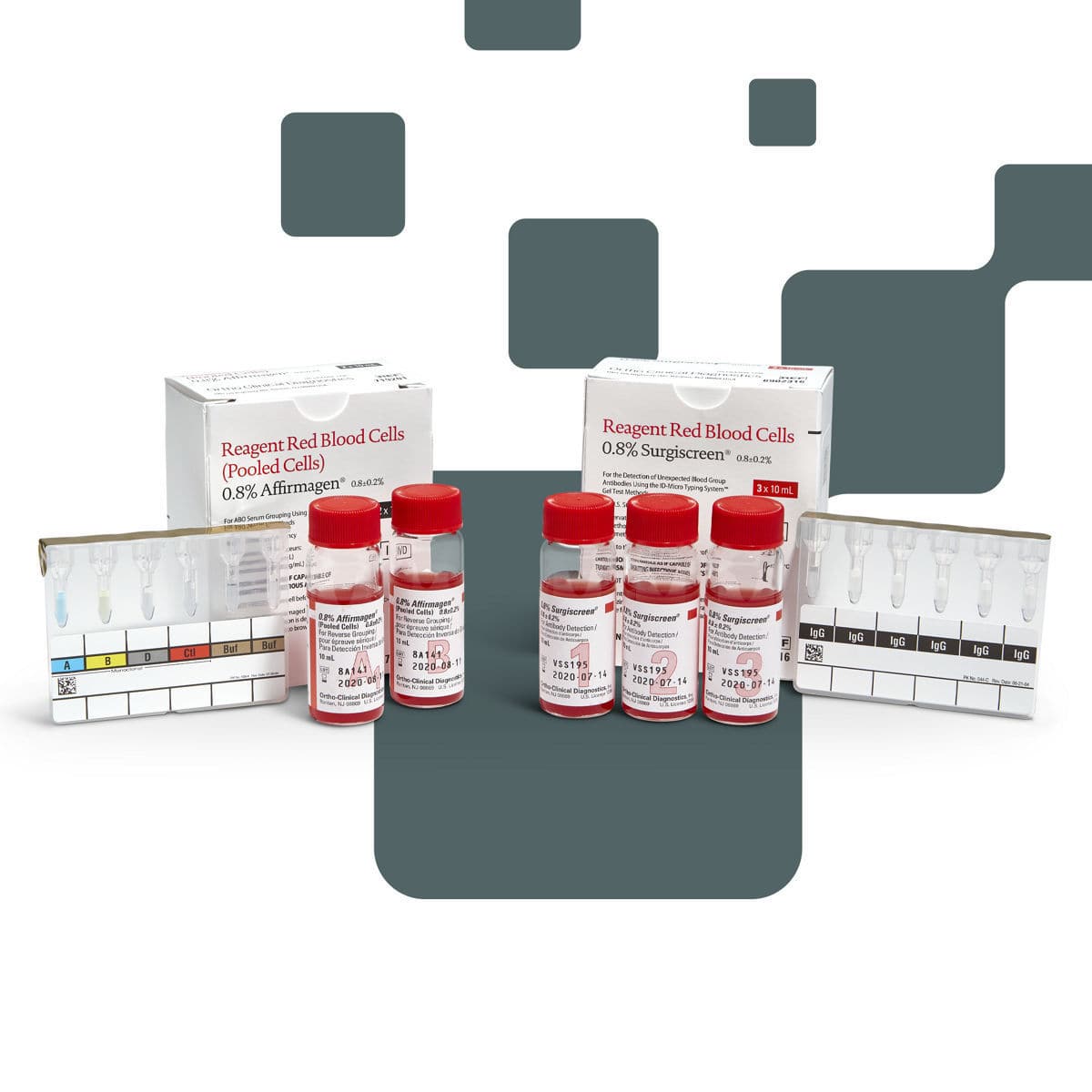 Solution Reagent Kit Ortho Sera Quidel For Blood Typing For