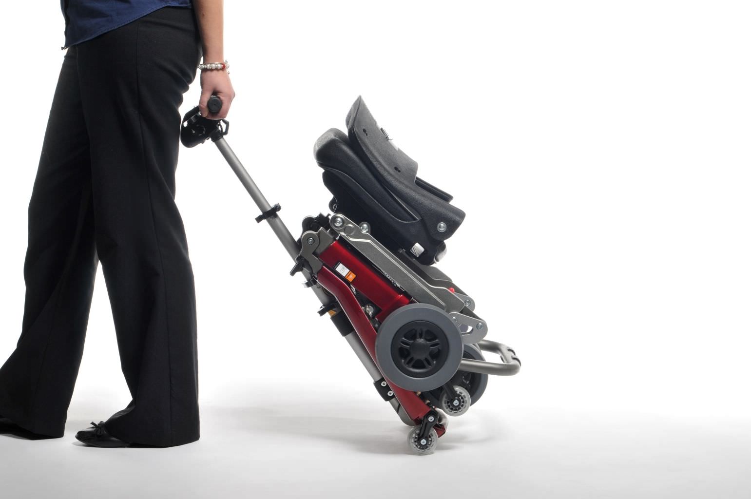 4 Wheel Electric Scooter Folding Luggie Standard 4 Wheel Electric Scooter Folding Luggie Standard