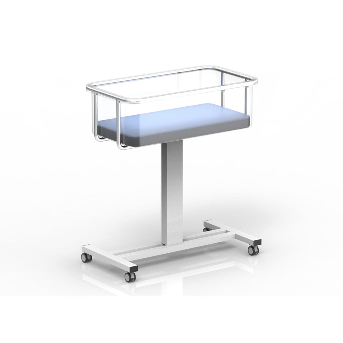 Fixed Height Hospital Bassinet He Hetech On Casters