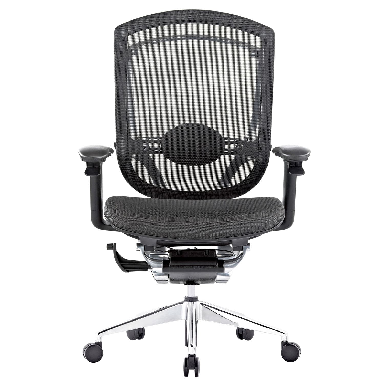 Office Chair With Armrests On Casters Height Adjustable L Office Chair With Armrests On Casters Height Adjustable L Aqua 5272