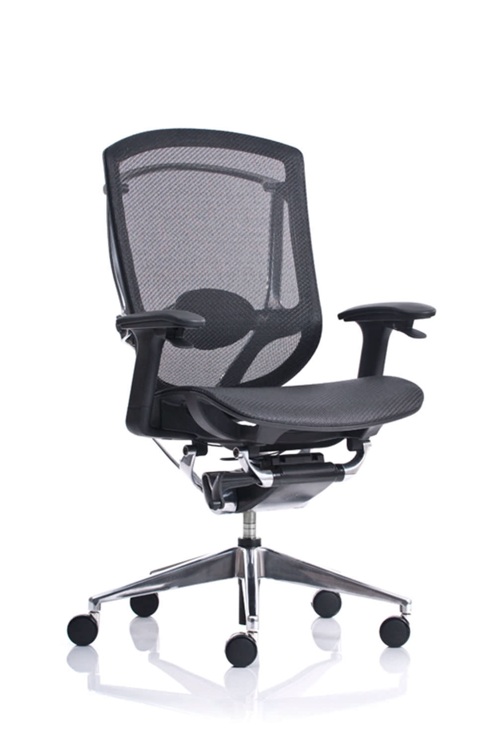 Office Chair With Armrests On Casters Height Adjustable L Office Chair With Armrests On Casters Height Adjustable