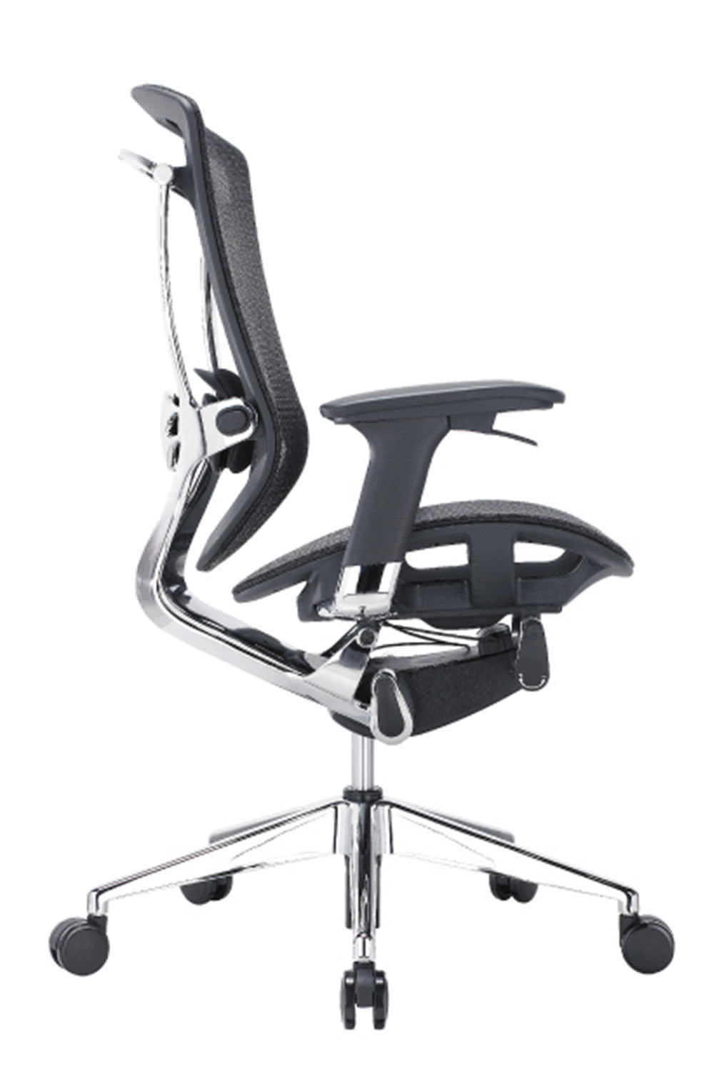 Office Chair With Armrests On Casters Height Adjustable L Office Chair With Armrests On Casters Height Adjustable