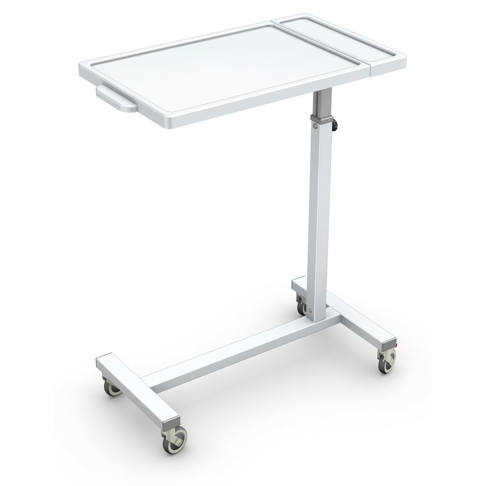 Overbed Table On Casters Sp Abs Techmed Sp Z O O Height