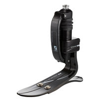 Shock absorption prosthetic foot / dynamic / K3 / K2