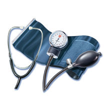 cuff-mounted aneroid sphygmomanometer with stethoscope Classic StethoMed Pic Solution