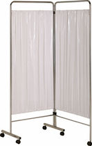medical bed side screen (2 folds, on casters) H-62 Hidemar