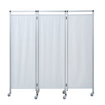 medical bed side screen (3 folds, on casters) 314.00 VILLARD