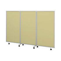medical bed side screen (3 folds, on casters) KC-030 SERIES  PARAMOUNT BED CO., LTD. JAPAN