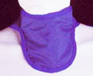 X-ray protective thyroid collar