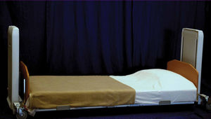 nursing home bed / hospital / electric / ultra-low