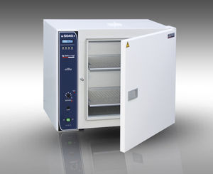 laboratory sterilizer / hot air / bench-top / aluminum