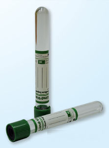 blood collection tube / for plasma analysis / round bottom / lithium heparin