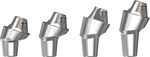 conical implant abutment / titanium / external