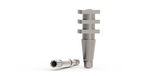 Titanium Implant Abutment Generic Denteo Series Biotech Dental