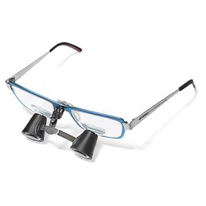 binocular loupe with frames