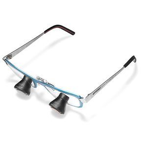 binocular loupe with frames