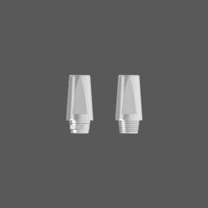 straight implant abutment / titanium / internal / octagonal