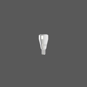 flared healing abutment / hexagonal / submerged