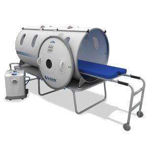 oxygen therapy hyperbaric chamber / on casters / monoplace