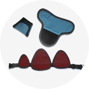 X-ray protective gonad shield