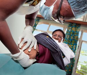 treatment patient simulator / delivery / baby / portable