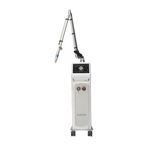 dermatology laser / tattoo removal / Nd:YAG / trolley-mounted