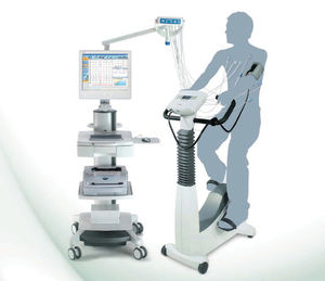 stress test electrocardiograph / computer-based / 12-channel / with spirometer