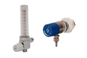 oxygen flow meter / plug-in type