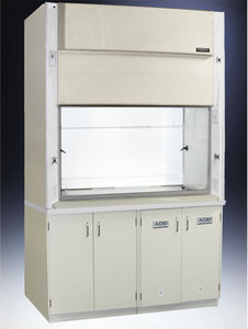 laboratory fume hood / for acid digestion / floor-standing / stainless steel