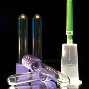 blood collection tube / for hematological analysis / cylindrical / PET