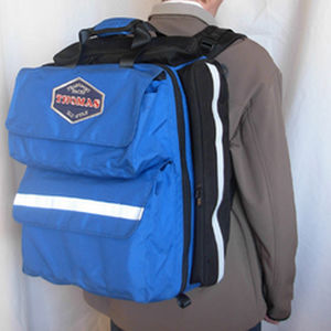 medical device bag / emergency / wheeled / backpack