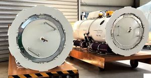 decompression hyperbaric chamber / mobile / monoplace
