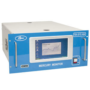 mercury test monitor / for indoor air quality / bench-top / digital
