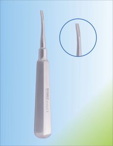 dental chisels / human / curved