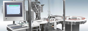 sealing machine for the pharmaceutical industry / automatic / floor-standing