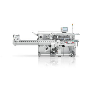 intermittent cartoner / for blister packs / for the pharmaceutical industry / with touchscreen
