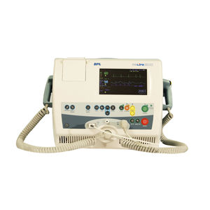 manual external defibrillator / with monitor / biphasic